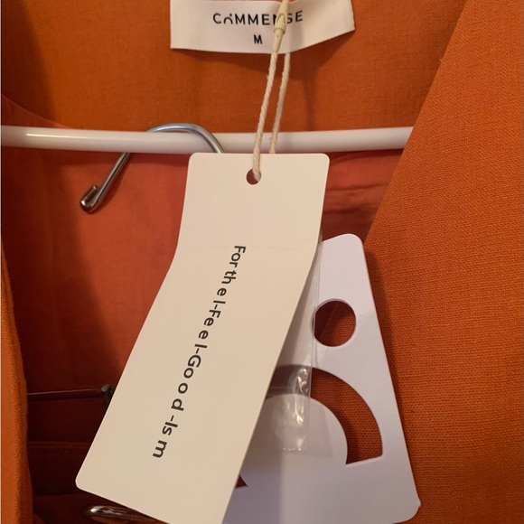 NWT Commense Burnt Orange Pantsuit M - Picture 11 of 11
